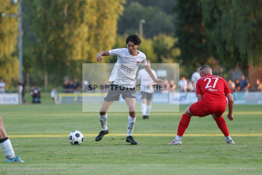 Fundamentum Sportpark, Karlburg, 06.08.2024, sport, action, BFV, Fussball, 1. Runde, Toto-Pokal, AUB, KAR, TSV Aubstadt, TSV Karlburg - Bild-ID: 2424435