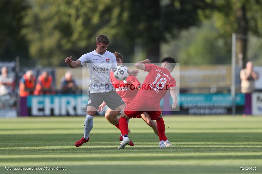Fundamentum Sportpark, Karlburg, 06.08.2024, sport, action, BFV, Fussball, 1. Runde, Toto-Pokal, AUB, KAR, TSV Aubstadt, TSV Karlburg - Bild-ID: 2424460
