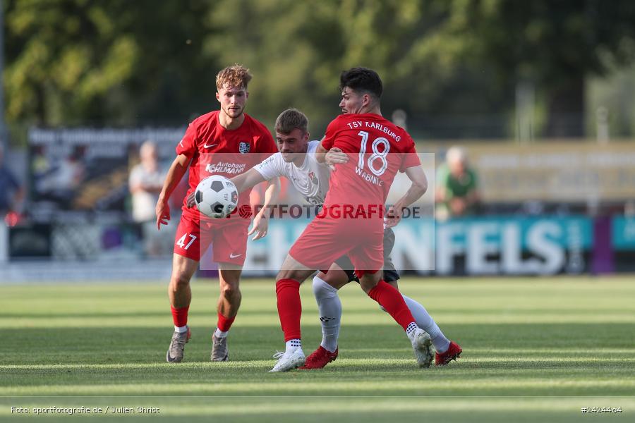 Fundamentum Sportpark, Karlburg, 06.08.2024, sport, action, BFV, Fussball, 1. Runde, Toto-Pokal, AUB, KAR, TSV Aubstadt, TSV Karlburg - Bild-ID: 2424464