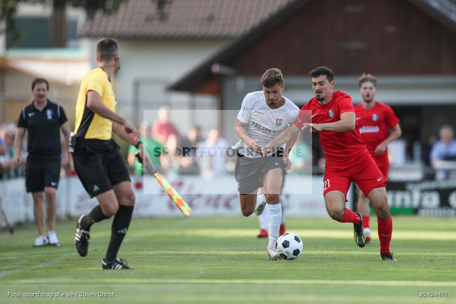 Fundamentum Sportpark, Karlburg, 06.08.2024, sport, action, BFV, Fussball, 1. Runde, Toto-Pokal, AUB, KAR, TSV Aubstadt, TSV Karlburg - Bild-ID: 2424471