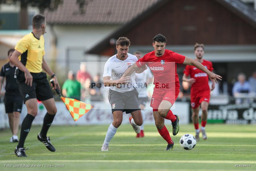 Fundamentum Sportpark, Karlburg, 06.08.2024, sport, action, BFV, Fussball, 1. Runde, Toto-Pokal, AUB, KAR, TSV Aubstadt, TSV Karlburg - Bild-ID: 2424474