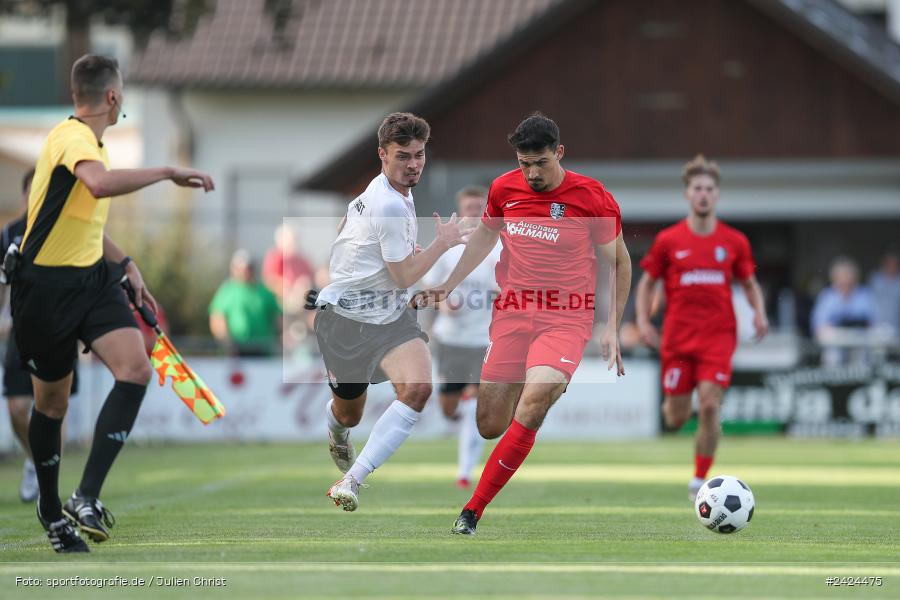 Fundamentum Sportpark, Karlburg, 06.08.2024, sport, action, BFV, Fussball, 1. Runde, Toto-Pokal, AUB, KAR, TSV Aubstadt, TSV Karlburg - Bild-ID: 2424475