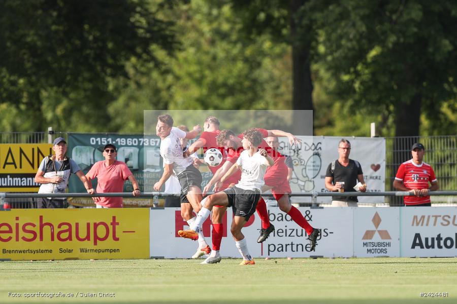Fundamentum Sportpark, Karlburg, 06.08.2024, sport, action, BFV, Fussball, 1. Runde, Toto-Pokal, AUB, KAR, TSV Aubstadt, TSV Karlburg - Bild-ID: 2424481