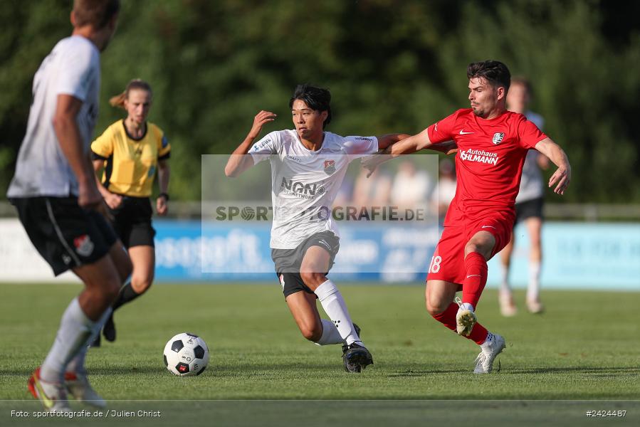 Fundamentum Sportpark, Karlburg, 06.08.2024, sport, action, BFV, Fussball, 1. Runde, Toto-Pokal, AUB, KAR, TSV Aubstadt, TSV Karlburg - Bild-ID: 2424487