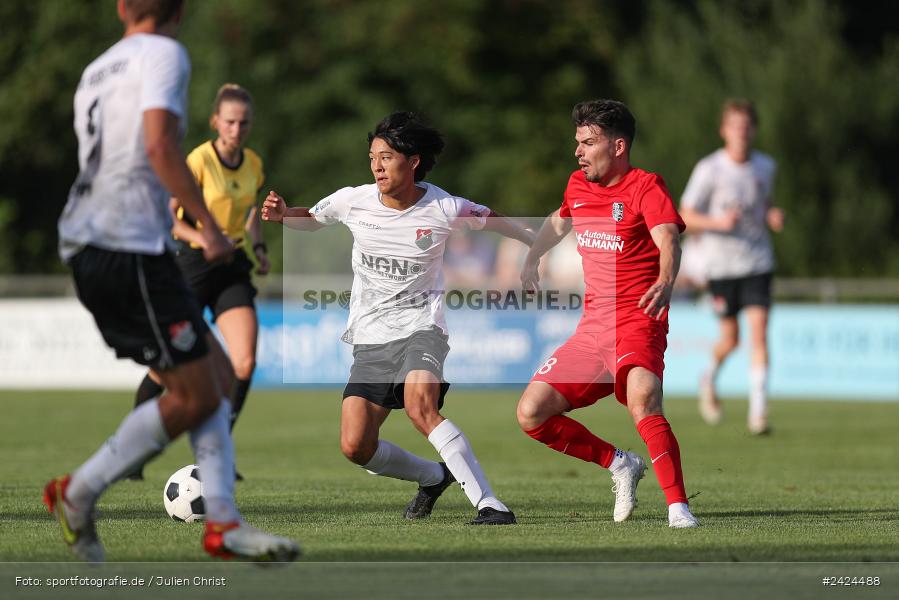 Fundamentum Sportpark, Karlburg, 06.08.2024, sport, action, BFV, Fussball, 1. Runde, Toto-Pokal, AUB, KAR, TSV Aubstadt, TSV Karlburg - Bild-ID: 2424488