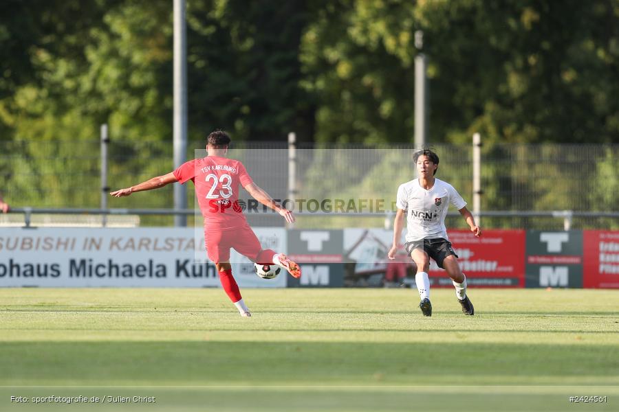 Fundamentum Sportpark, Karlburg, 06.08.2024, sport, action, BFV, Fussball, 1. Runde, Toto-Pokal, AUB, KAR, TSV Aubstadt, TSV Karlburg - Bild-ID: 2424561