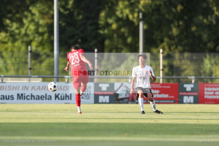 Fundamentum Sportpark, Karlburg, 06.08.2024, sport, action, BFV, Fussball, 1. Runde, Toto-Pokal, AUB, KAR, TSV Aubstadt, TSV Karlburg - Bild-ID: 2424562