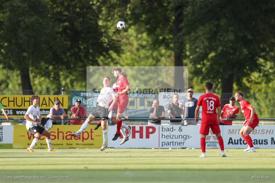 Fundamentum Sportpark, Karlburg, 06.08.2024, sport, action, BFV, Fussball, 1. Runde, Toto-Pokal, AUB, KAR, TSV Aubstadt, TSV Karlburg - Bild-ID: 2424566
