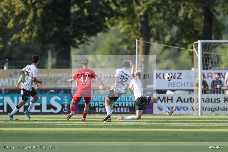 Fundamentum Sportpark, Karlburg, 06.08.2024, sport, action, BFV, Fussball, 1. Runde, Toto-Pokal, AUB, KAR, TSV Aubstadt, TSV Karlburg - Bild-ID: 2424567