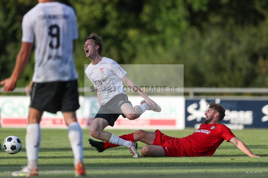 Fundamentum Sportpark, Karlburg, 06.08.2024, sport, action, BFV, Fussball, 1. Runde, Toto-Pokal, AUB, KAR, TSV Aubstadt, TSV Karlburg - Bild-ID: 2424579