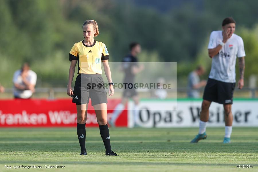 Fundamentum Sportpark, Karlburg, 06.08.2024, sport, action, BFV, Fussball, 1. Runde, Toto-Pokal, AUB, KAR, TSV Aubstadt, TSV Karlburg - Bild-ID: 2424594 Fundamentum Sportpark, Karlburg, 06.08.2024, sport, action, BFV, Fussball, 1. Runde, Toto-Pokal, AUB, KAR, TSV Aubstadt, TSV Karlburg - Bild-ID: 2424594