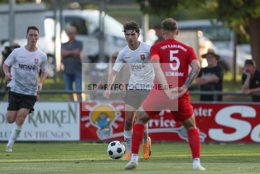 Fundamentum Sportpark, Karlburg, 06.08.2024, sport, action, BFV, Fussball, 1. Runde, Toto-Pokal, AUB, KAR, TSV Aubstadt, TSV Karlburg - Bild-ID: 2424597