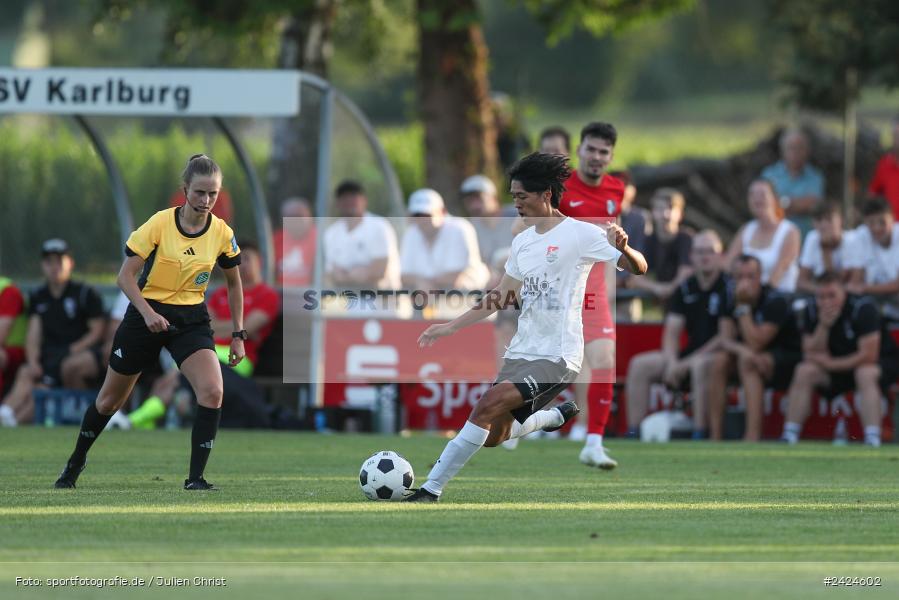 Fundamentum Sportpark, Karlburg, 06.08.2024, sport, action, BFV, Fussball, 1. Runde, Toto-Pokal, AUB, KAR, TSV Aubstadt, TSV Karlburg - Bild-ID: 2424602