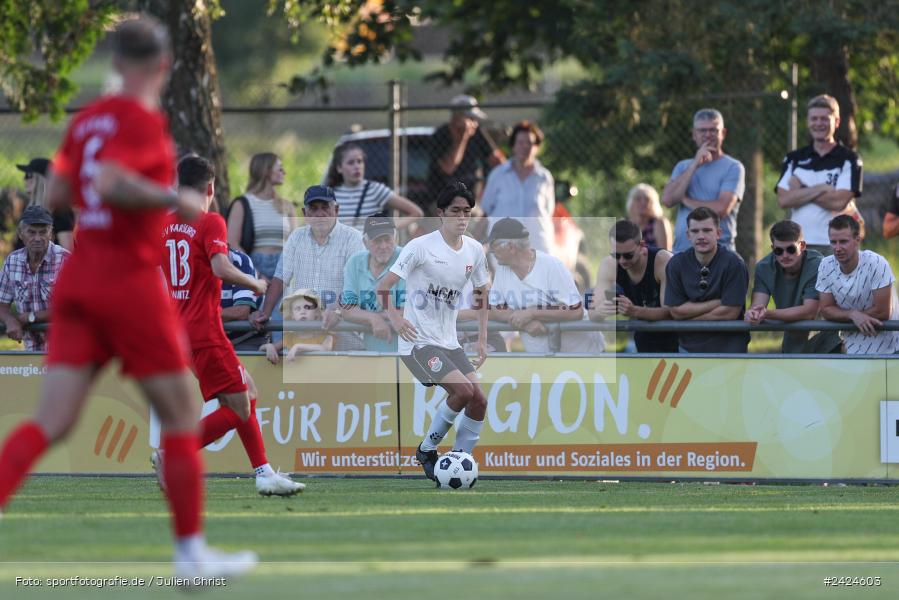 Fundamentum Sportpark, Karlburg, 06.08.2024, sport, action, BFV, Fussball, 1. Runde, Toto-Pokal, AUB, KAR, TSV Aubstadt, TSV Karlburg - Bild-ID: 2424603 Fundamentum Sportpark, Karlburg, 06.08.2024, sport, action, BFV, Fussball, 1. Runde, Toto-Pokal, AUB, KAR, TSV Aubstadt, TSV Karlburg - Bild-ID: 2424603