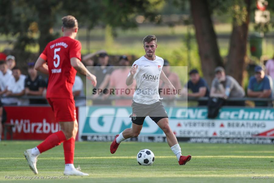 Fundamentum Sportpark, Karlburg, 06.08.2024, sport, action, BFV, Fussball, 1. Runde, Toto-Pokal, AUB, KAR, TSV Aubstadt, TSV Karlburg - Bild-ID: 2424618