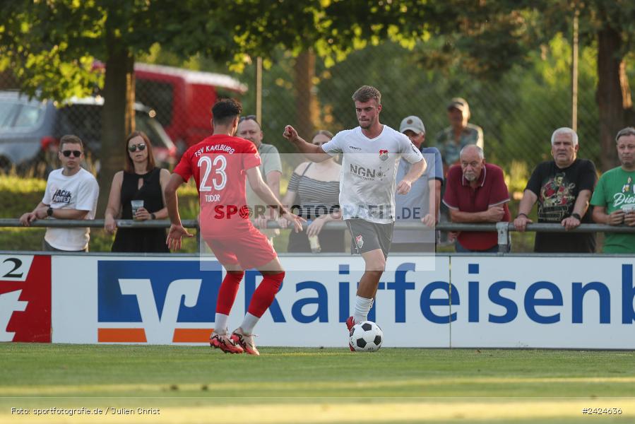 Fundamentum Sportpark, Karlburg, 06.08.2024, sport, action, BFV, Fussball, 1. Runde, Toto-Pokal, AUB, KAR, TSV Aubstadt, TSV Karlburg - Bild-ID: 2424636