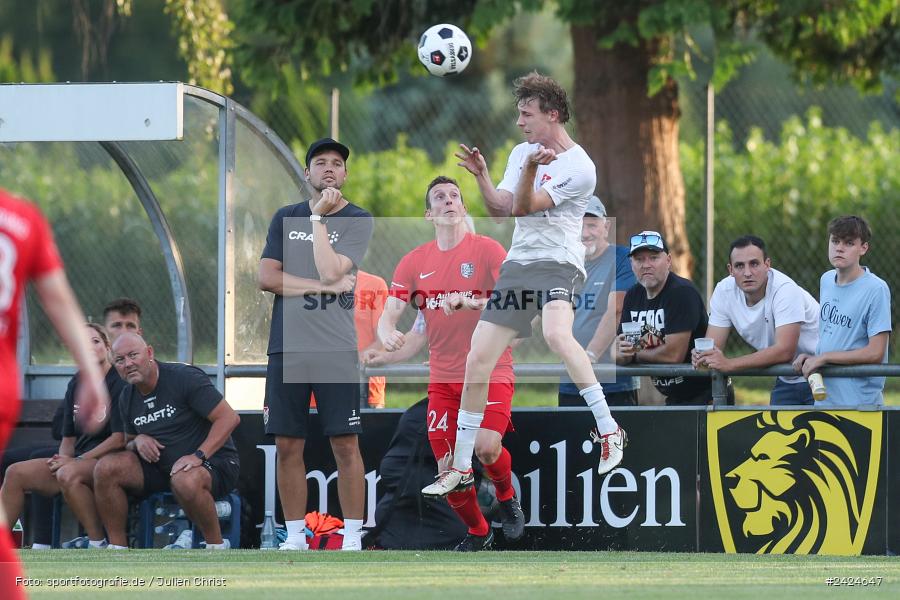 Fundamentum Sportpark, Karlburg, 06.08.2024, sport, action, BFV, Fussball, 1. Runde, Toto-Pokal, AUB, KAR, TSV Aubstadt, TSV Karlburg - Bild-ID: 2424647