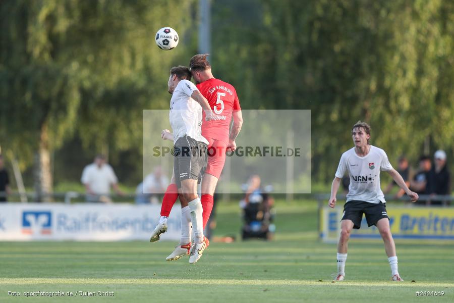 Fundamentum Sportpark, Karlburg, 06.08.2024, sport, action, BFV, Fussball, 1. Runde, Toto-Pokal, AUB, KAR, TSV Aubstadt, TSV Karlburg - Bild-ID: 2424669 Fundamentum Sportpark, Karlburg, 06.08.2024, sport, action, BFV, Fussball, 1. Runde, Toto-Pokal, AUB, KAR, TSV Aubstadt, TSV Karlburg - Bild-ID: 2424669