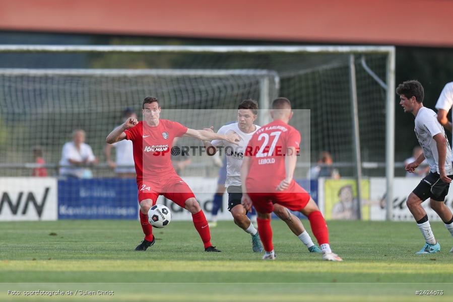 Fundamentum Sportpark, Karlburg, 06.08.2024, sport, action, BFV, Fussball, 1. Runde, Toto-Pokal, AUB, KAR, TSV Aubstadt, TSV Karlburg - Bild-ID: 2424673