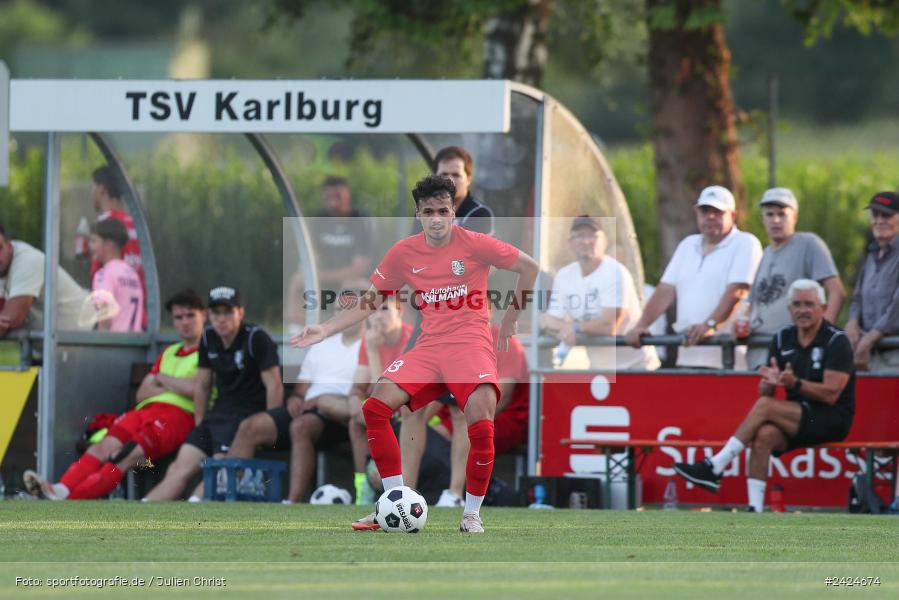 Fundamentum Sportpark, Karlburg, 06.08.2024, sport, action, BFV, Fussball, 1. Runde, Toto-Pokal, AUB, KAR, TSV Aubstadt, TSV Karlburg - Bild-ID: 2424674 Fundamentum Sportpark, Karlburg, 06.08.2024, sport, action, BFV, Fussball, 1. Runde, Toto-Pokal, AUB, KAR, TSV Aubstadt, TSV Karlburg - Bild-ID: 2424674