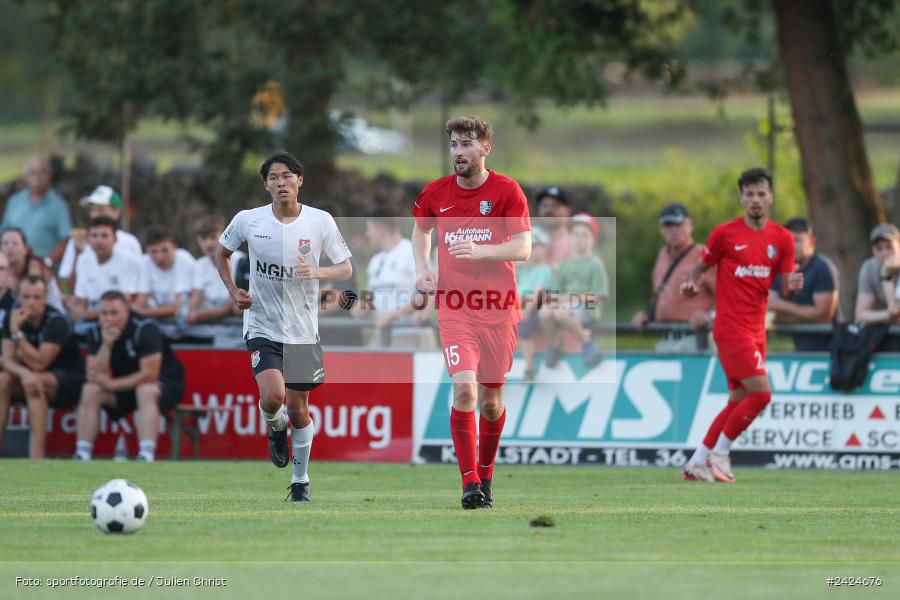 Fundamentum Sportpark, Karlburg, 06.08.2024, sport, action, BFV, Fussball, 1. Runde, Toto-Pokal, AUB, KAR, TSV Aubstadt, TSV Karlburg - Bild-ID: 2424676