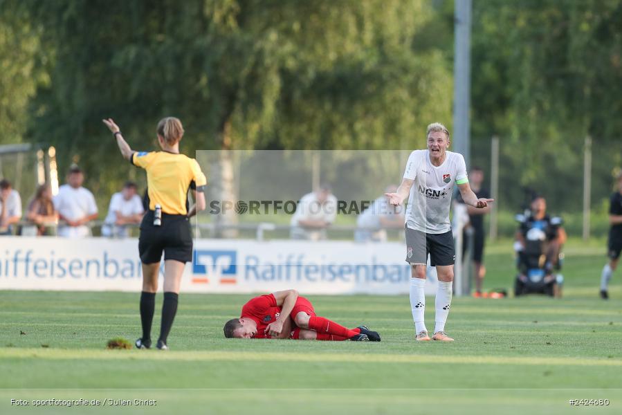 Fundamentum Sportpark, Karlburg, 06.08.2024, sport, action, BFV, Fussball, 1. Runde, Toto-Pokal, AUB, KAR, TSV Aubstadt, TSV Karlburg - Bild-ID: 2424680