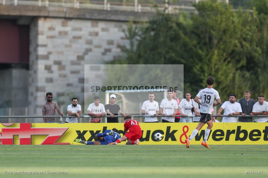 Fundamentum Sportpark, Karlburg, 06.08.2024, sport, action, BFV, Fussball, 1. Runde, Toto-Pokal, AUB, KAR, TSV Aubstadt, TSV Karlburg - Bild-ID: 2424683
