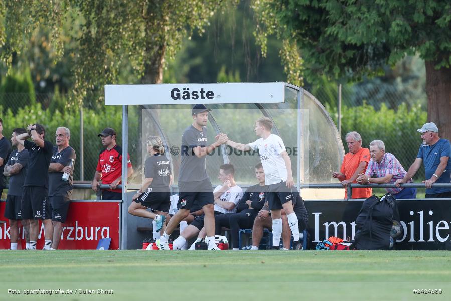Fundamentum Sportpark, Karlburg, 06.08.2024, sport, action, BFV, Fussball, 1. Runde, Toto-Pokal, AUB, KAR, TSV Aubstadt, TSV Karlburg - Bild-ID: 2424685