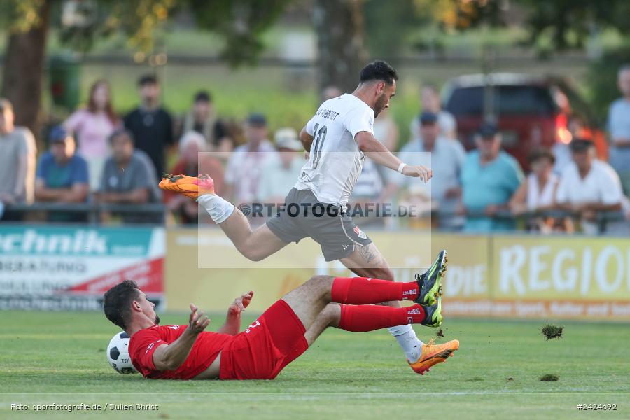 Fundamentum Sportpark, Karlburg, 06.08.2024, sport, action, BFV, Fussball, 1. Runde, Toto-Pokal, AUB, KAR, TSV Aubstadt, TSV Karlburg - Bild-ID: 2424692