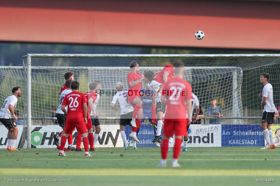 Fundamentum Sportpark, Karlburg, 06.08.2024, sport, action, BFV, Fussball, 1. Runde, Toto-Pokal, AUB, KAR, TSV Aubstadt, TSV Karlburg - Bild-ID: 2424694