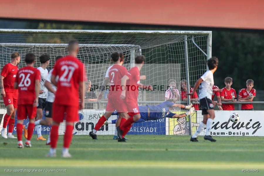 Fundamentum Sportpark, Karlburg, 06.08.2024, sport, action, BFV, Fussball, 1. Runde, Toto-Pokal, AUB, KAR, TSV Aubstadt, TSV Karlburg - Bild-ID: 2424695
