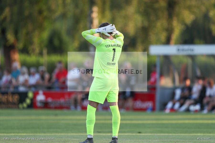 Fundamentum Sportpark, Karlburg, 06.08.2024, sport, action, BFV, Fussball, 1. Runde, Toto-Pokal, AUB, KAR, TSV Aubstadt, TSV Karlburg - Bild-ID: 2424697