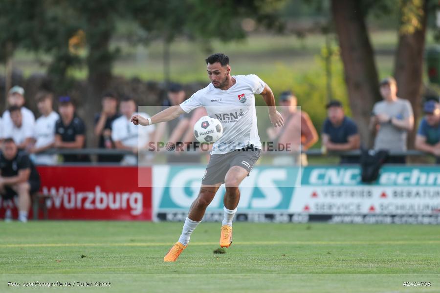 Fundamentum Sportpark, Karlburg, 06.08.2024, sport, action, BFV, Fussball, 1. Runde, Toto-Pokal, AUB, KAR, TSV Aubstadt, TSV Karlburg - Bild-ID: 2424708