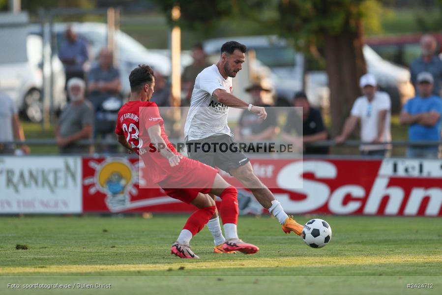 Fundamentum Sportpark, Karlburg, 06.08.2024, sport, action, BFV, Fussball, 1. Runde, Toto-Pokal, AUB, KAR, TSV Aubstadt, TSV Karlburg - Bild-ID: 2424712