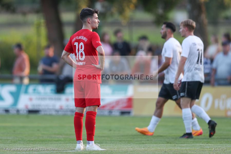 Fundamentum Sportpark, Karlburg, 06.08.2024, sport, action, BFV, Fussball, 1. Runde, Toto-Pokal, AUB, KAR, TSV Aubstadt, TSV Karlburg - Bild-ID: 2424721