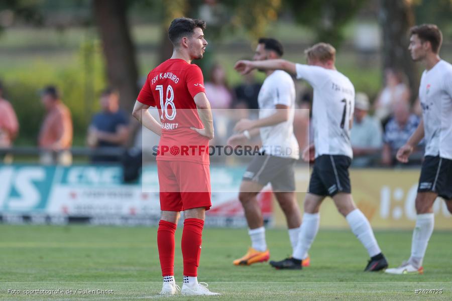 Fundamentum Sportpark, Karlburg, 06.08.2024, sport, action, BFV, Fussball, 1. Runde, Toto-Pokal, AUB, KAR, TSV Aubstadt, TSV Karlburg - Bild-ID: 2424723