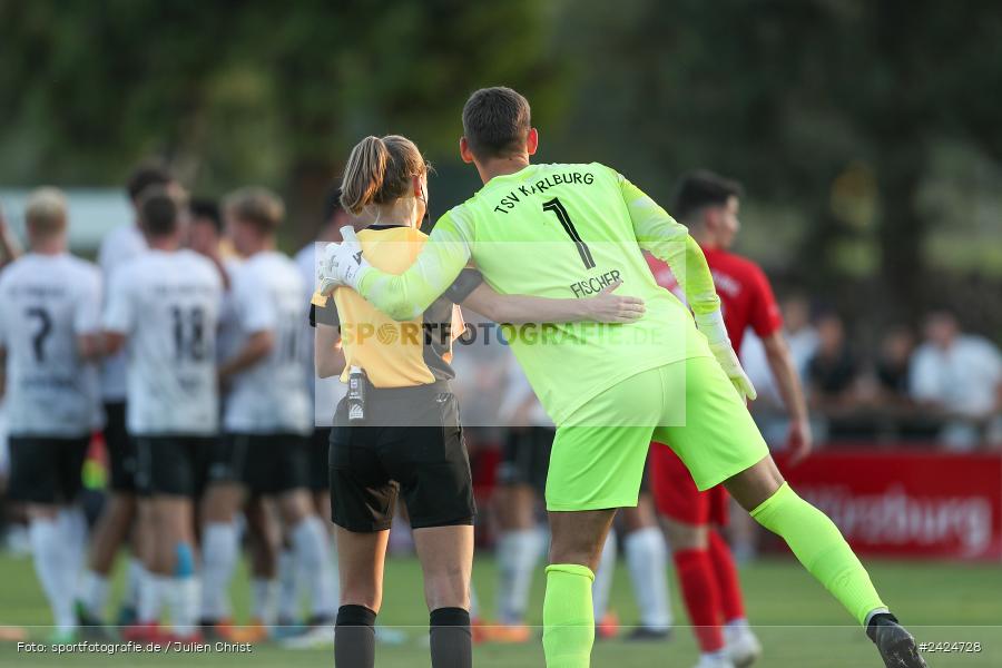Fundamentum Sportpark, Karlburg, 06.08.2024, sport, action, BFV, Fussball, 1. Runde, Toto-Pokal, AUB, KAR, TSV Aubstadt, TSV Karlburg - Bild-ID: 2424728