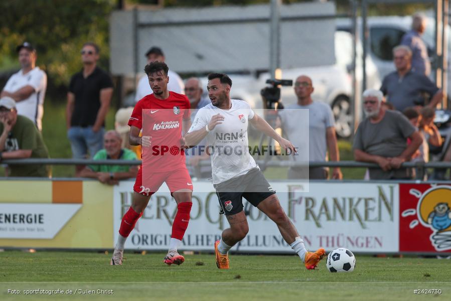 Fundamentum Sportpark, Karlburg, 06.08.2024, sport, action, BFV, Fussball, 1. Runde, Toto-Pokal, AUB, KAR, TSV Aubstadt, TSV Karlburg - Bild-ID: 2424730