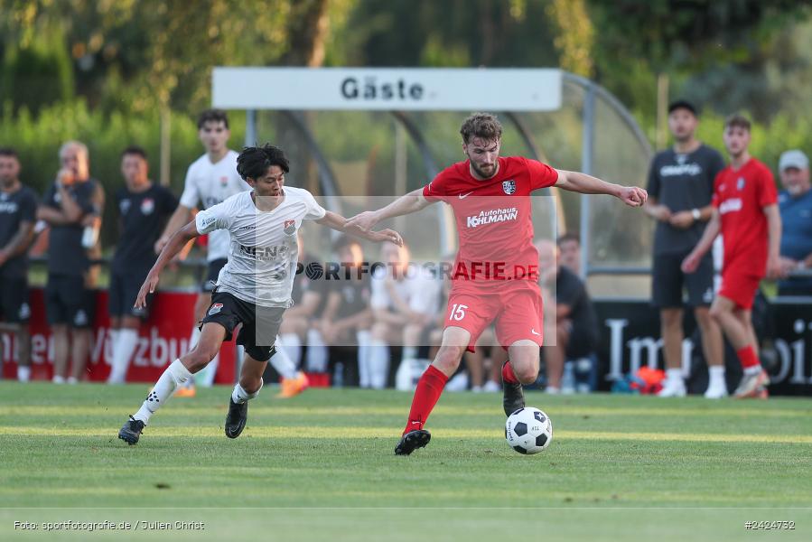 Fundamentum Sportpark, Karlburg, 06.08.2024, sport, action, BFV, Fussball, 1. Runde, Toto-Pokal, AUB, KAR, TSV Aubstadt, TSV Karlburg - Bild-ID: 2424732