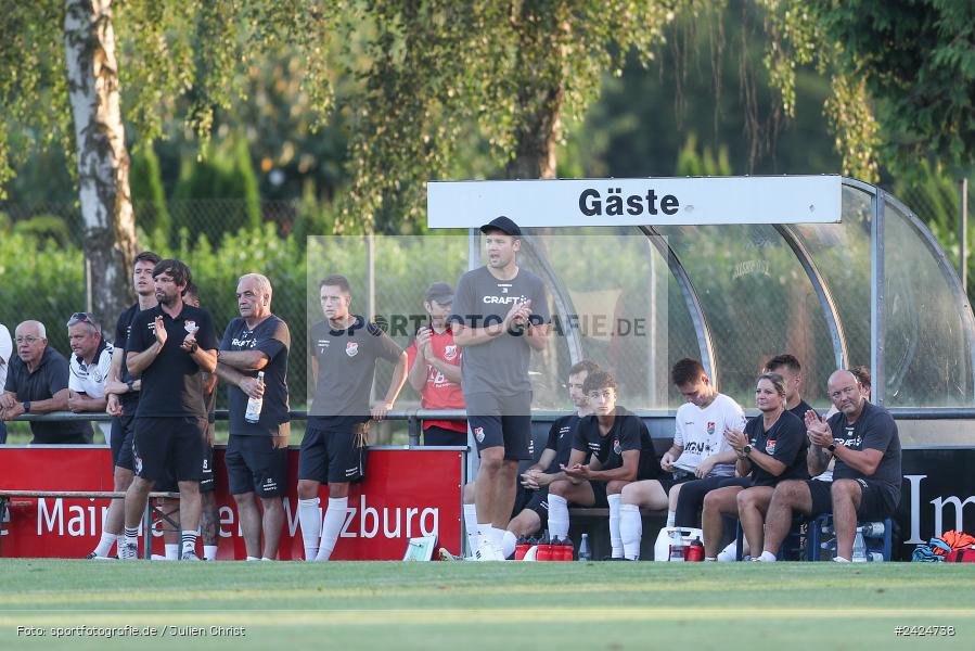 Fundamentum Sportpark, Karlburg, 06.08.2024, sport, action, BFV, Fussball, 1. Runde, Toto-Pokal, AUB, KAR, TSV Aubstadt, TSV Karlburg - Bild-ID: 2424738