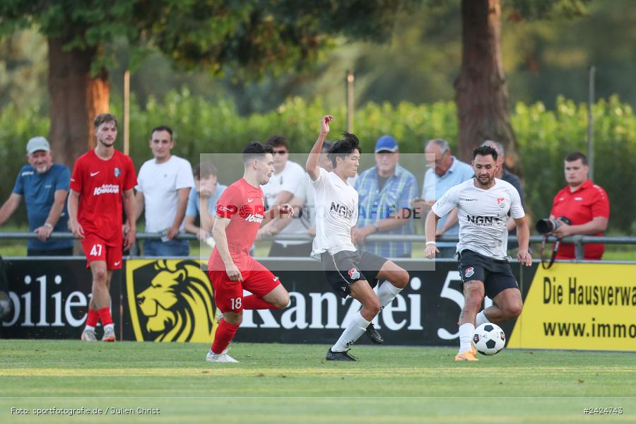 Fundamentum Sportpark, Karlburg, 06.08.2024, sport, action, BFV, Fussball, 1. Runde, Toto-Pokal, AUB, KAR, TSV Aubstadt, TSV Karlburg - Bild-ID: 2424743