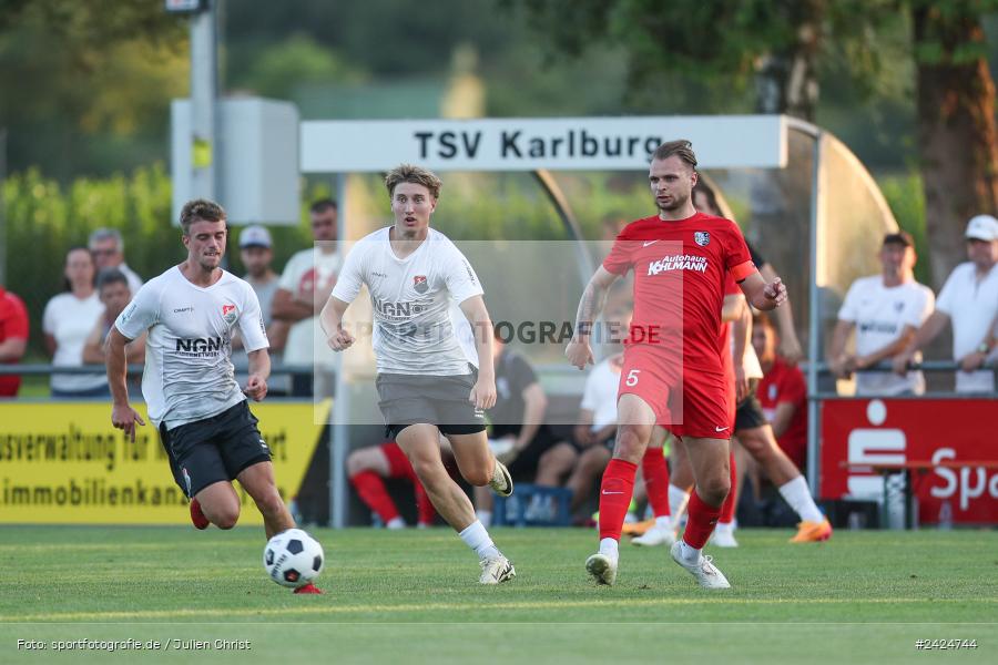 Fundamentum Sportpark, Karlburg, 06.08.2024, sport, action, BFV, Fussball, 1. Runde, Toto-Pokal, AUB, KAR, TSV Aubstadt, TSV Karlburg - Bild-ID: 2424744