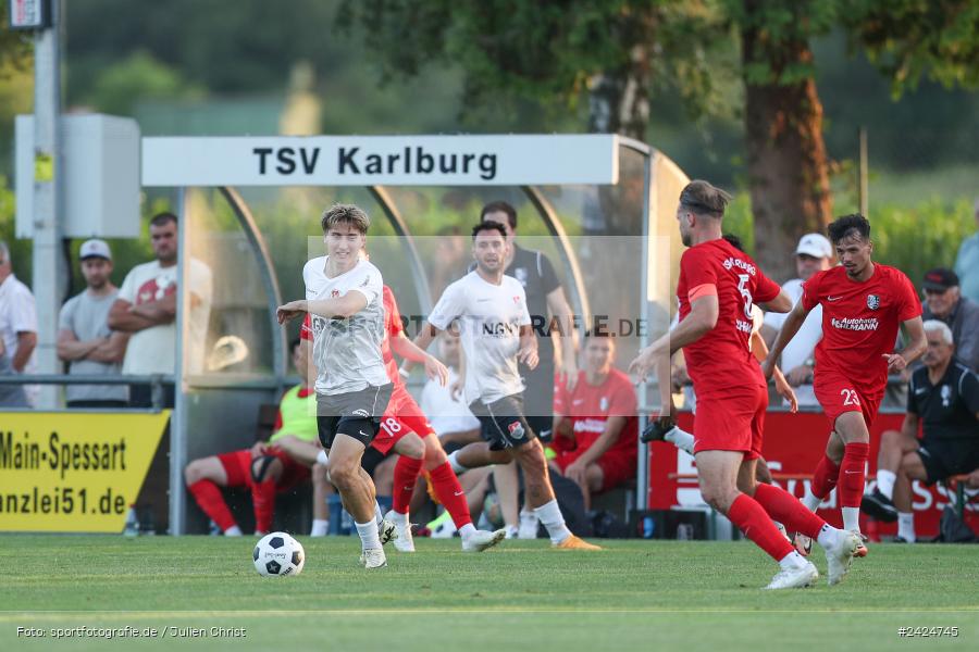 Fundamentum Sportpark, Karlburg, 06.08.2024, sport, action, BFV, Fussball, 1. Runde, Toto-Pokal, AUB, KAR, TSV Aubstadt, TSV Karlburg - Bild-ID: 2424745