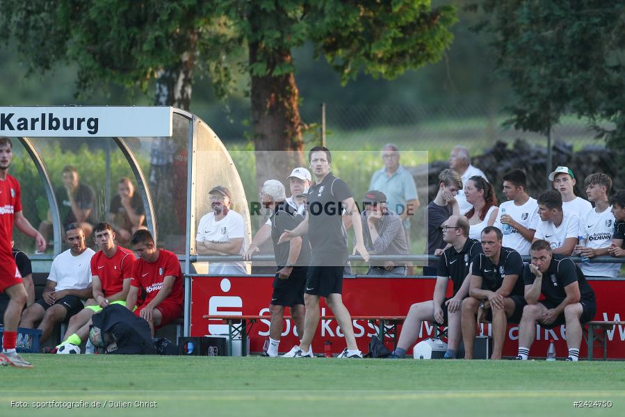 Fundamentum Sportpark, Karlburg, 06.08.2024, sport, action, BFV, Fussball, 1. Runde, Toto-Pokal, AUB, KAR, TSV Aubstadt, TSV Karlburg - Bild-ID: 2424750