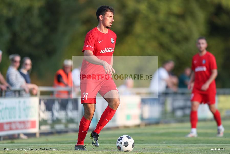 Fundamentum Sportpark, Karlburg, 06.08.2024, sport, action, BFV, Fussball, 1. Runde, Toto-Pokal, AUB, KAR, TSV Aubstadt, TSV Karlburg - Bild-ID: 2424756