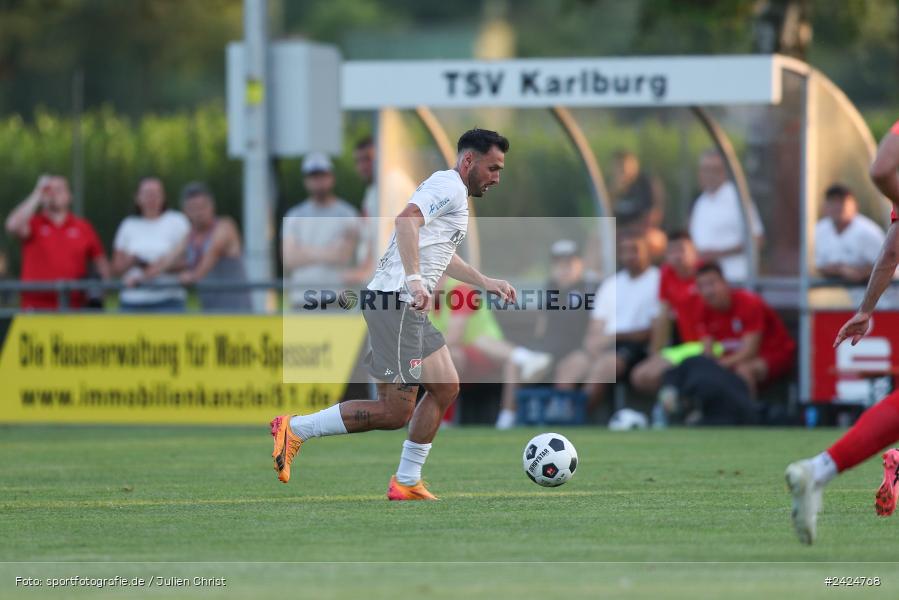 Fundamentum Sportpark, Karlburg, 06.08.2024, sport, action, BFV, Fussball, 1. Runde, Toto-Pokal, AUB, KAR, TSV Aubstadt, TSV Karlburg - Bild-ID: 2424768