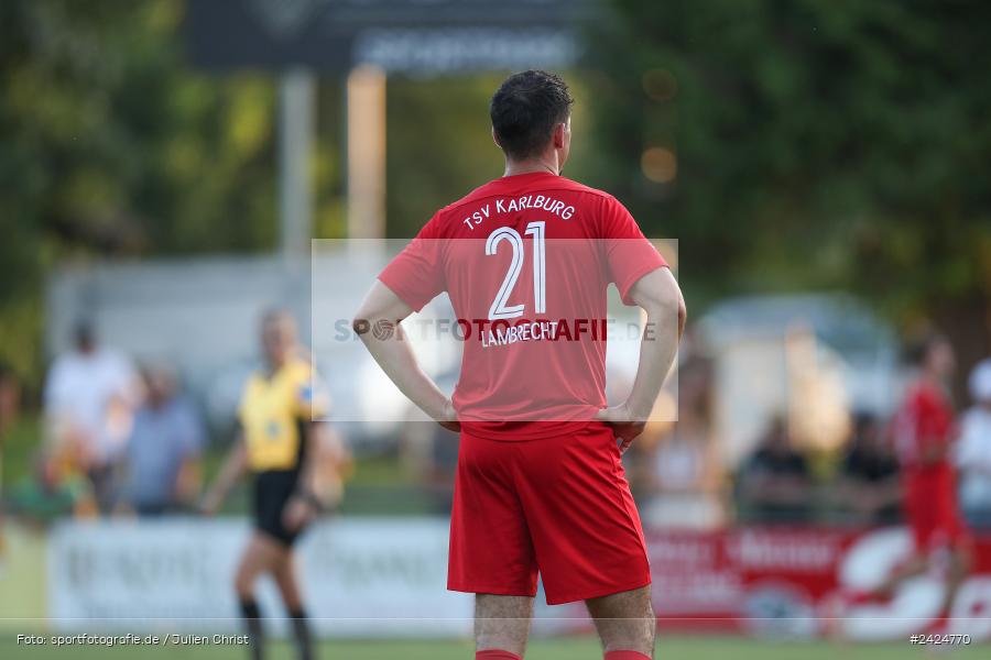Fundamentum Sportpark, Karlburg, 06.08.2024, sport, action, BFV, Fussball, 1. Runde, Toto-Pokal, AUB, KAR, TSV Aubstadt, TSV Karlburg - Bild-ID: 2424770