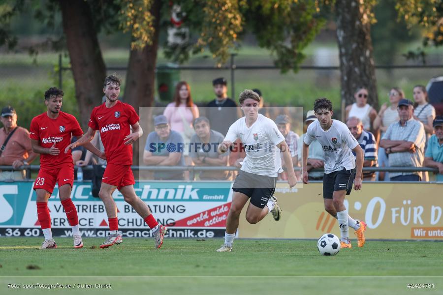 Fundamentum Sportpark, Karlburg, 06.08.2024, sport, action, BFV, Fussball, 1. Runde, Toto-Pokal, AUB, KAR, TSV Aubstadt, TSV Karlburg - Bild-ID: 2424781