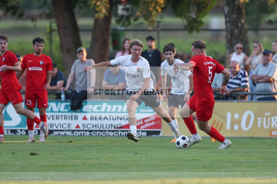 Fundamentum Sportpark, Karlburg, 06.08.2024, sport, action, BFV, Fussball, 1. Runde, Toto-Pokal, AUB, KAR, TSV Aubstadt, TSV Karlburg - Bild-ID: 2424782