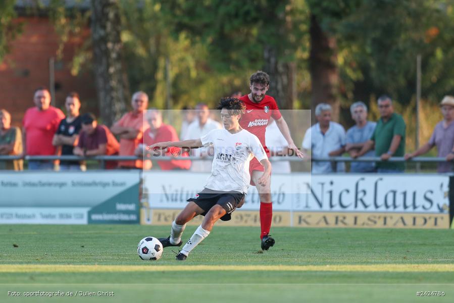 Fundamentum Sportpark, Karlburg, 06.08.2024, sport, action, BFV, Fussball, 1. Runde, Toto-Pokal, AUB, KAR, TSV Aubstadt, TSV Karlburg - Bild-ID: 2424786